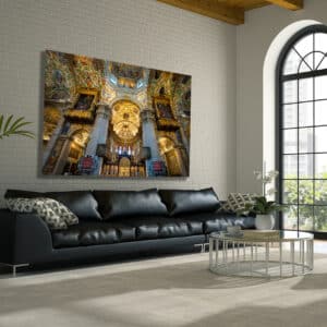 Alpine di Siusi Church Print