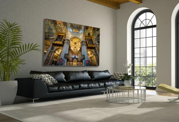 Alpine di Siusi Church Print