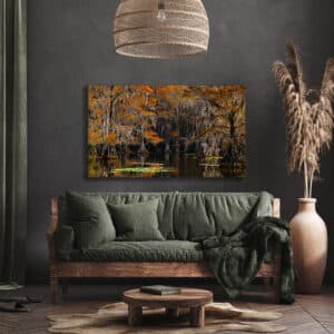 Museum Grade Crystal Archival Prints wall art fine art GD Whalen Photography trees swamp Caddo Lake