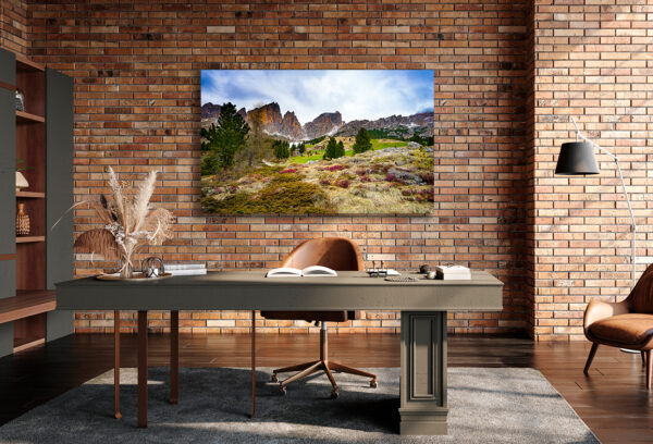 Dolomite Cabin Print