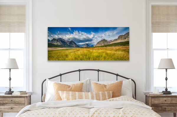 Many Glacier Valley glacier GlacierGoldenGrassRoom GD Whalen Photography