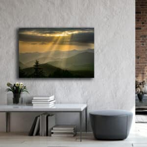 Home oversized acrylic office wall art GoldenSandSunsetRoom GD Whalen Photography