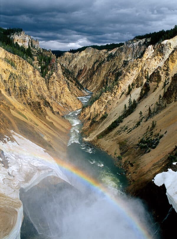 Grand Canyon of Yellowstone Rainbow canyon GD Whalen Photography