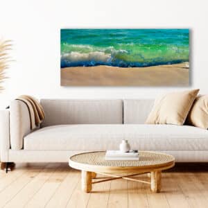 Gulf Beach Waves Print