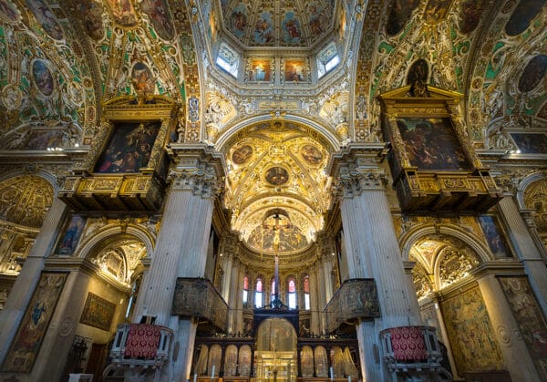 Milan Cathedral ceiling art religion architecture photography