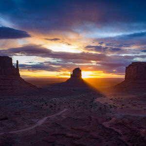 Monument Valley Sunrise Sunrise Arizona sky sun valley landscape