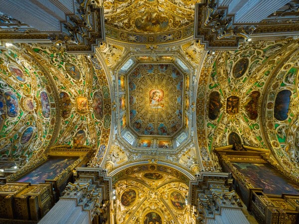 Ceiling of the Basilica di Santa Maria Maggiore - Bergamo, IT Ceiling PerfectChurch2 23x32 1 GD Whalen Photography
