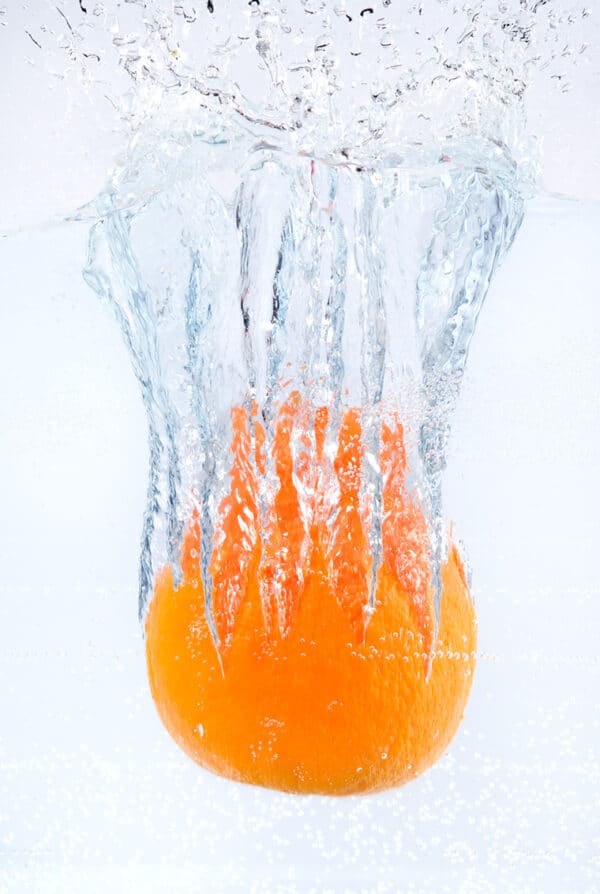 Splashes of Fruits fruit WaterOrange2 GD Whalen Photography