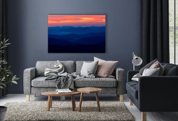 Smoky Mountain Blue mountain smokymtnblueRoom GD Whalen Photography